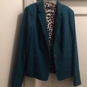 Turquoise blazer